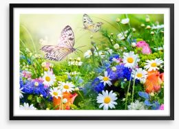 Butterfly paradise Framed Art Print 57751205