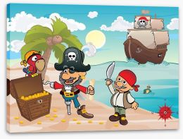 Pirates Stretched Canvas 57939686