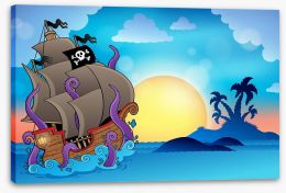 Pirates Stretched Canvas 57952357