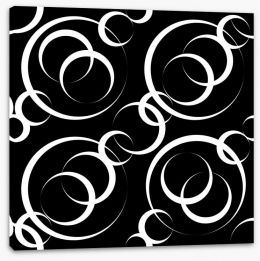Black and White Stretched Canvas 58061213