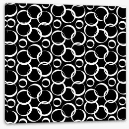 Black and White Stretched Canvas 58156705