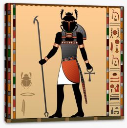 Egyptian Art Stretched Canvas 58306735