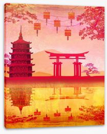 Chinese Art Stretched Canvas 58341652
