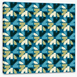 Geometric Stretched Canvas 58487548