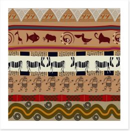 African Art Print 58513154