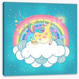 Rainbows Stretched Canvas 58513697