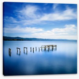 Jetty Stretched Canvas 58616495