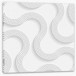 Mosaic curves Stretched Canvas 58625585