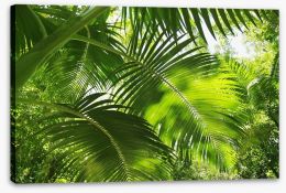 Jungle palms Stretched Canvas 58636347