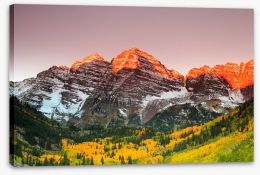 Mountains Stretched Canvas 58707671
