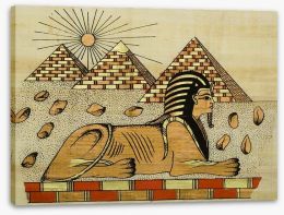Egyptian Art Stretched Canvas 5874080