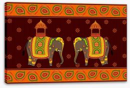 Indian Art Stretched Canvas 59058080