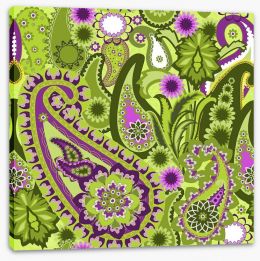 Paisley Stretched Canvas 59083630