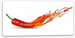 Fiery chili Stretched Canvas 59157999