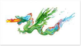 Dragons Art Print 59158081