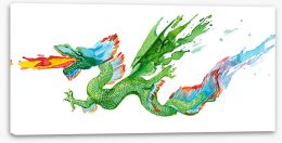 Dragons Stretched Canvas 59158081