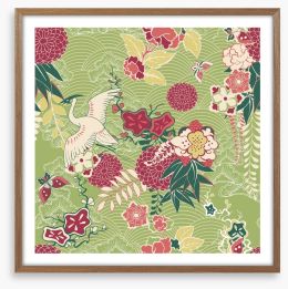 Oriental deco Framed Art Print 59264166