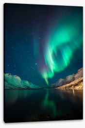 Northern Lights in Norway Stretched Canvas 59372173