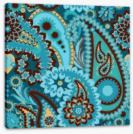 Paisley Stretched Canvas 59605384