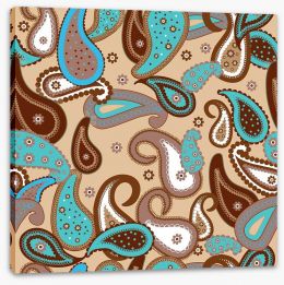 Paisley Stretched Canvas 59606695