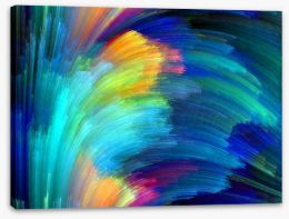 Acceleration of colour Stretched Canvas 59791352