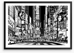 New York crossing Framed Art Print 59876173