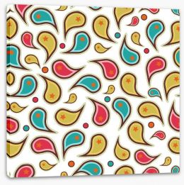 Paisley Stretched Canvas 59983326