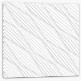 White on White Stretched Canvas 60264541