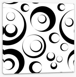 Black and White Stretched Canvas 60379031