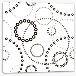 Concentric simplicity Stretched Canvas 60444974