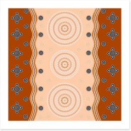 Aboriginal Art Art Print 60478653