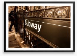Vintage subway