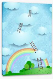 Rainbows Stretched Canvas 60572868