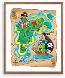 Pirates Framed Art Print 60605147