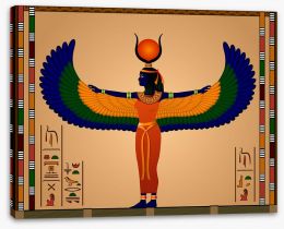 Egyptian Art Stretched Canvas 60650834