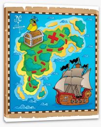 Pirates Stretched Canvas 60673599