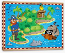 Pirates Stretched Canvas 60673609