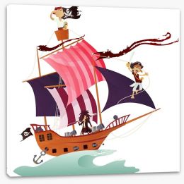 Pirates Stretched Canvas 60702713