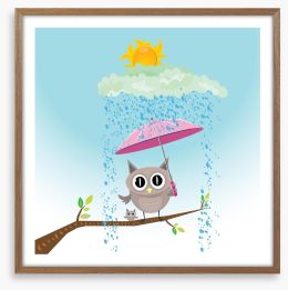 Owls Framed Art Print 60737782