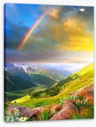 Rainbows Stretched Canvas 60746009