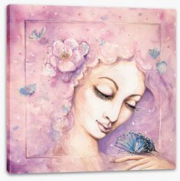 Butterfly dreaming Stretched Canvas 60884526