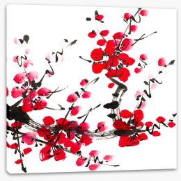 Plum blossom Stretched Canvas 60939448