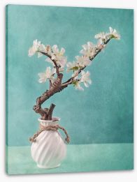 Spring apple blossoms Stretched Canvas 60976690