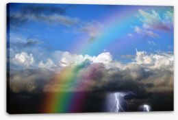 Rainbows Stretched Canvas 60981890