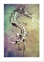 Dragons Art Print 61054626