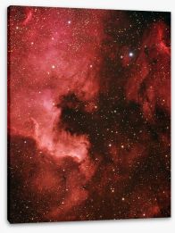 Pelican nebula Stretched Canvas 61212128