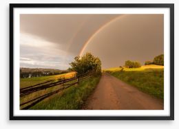 Rainbows Framed Art Print 61307615