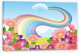 Rainbows Stretched Canvas 61339943