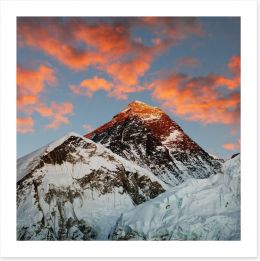 Evening at Everest Art Print 61360835