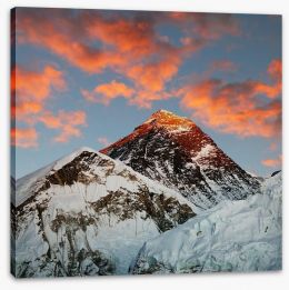 Evening at Everest Stretched Canvas 61360835